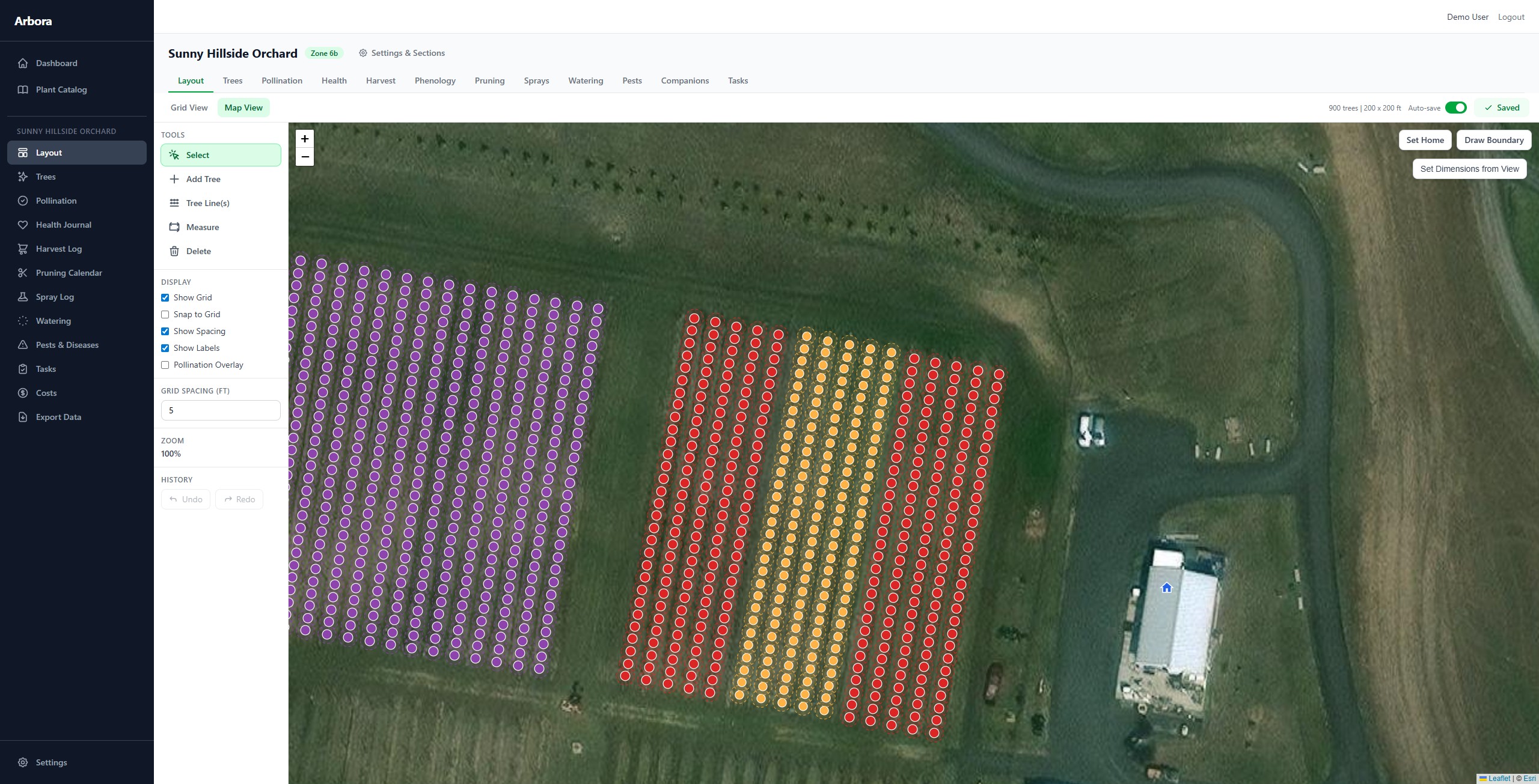 Interactive Satellite Map